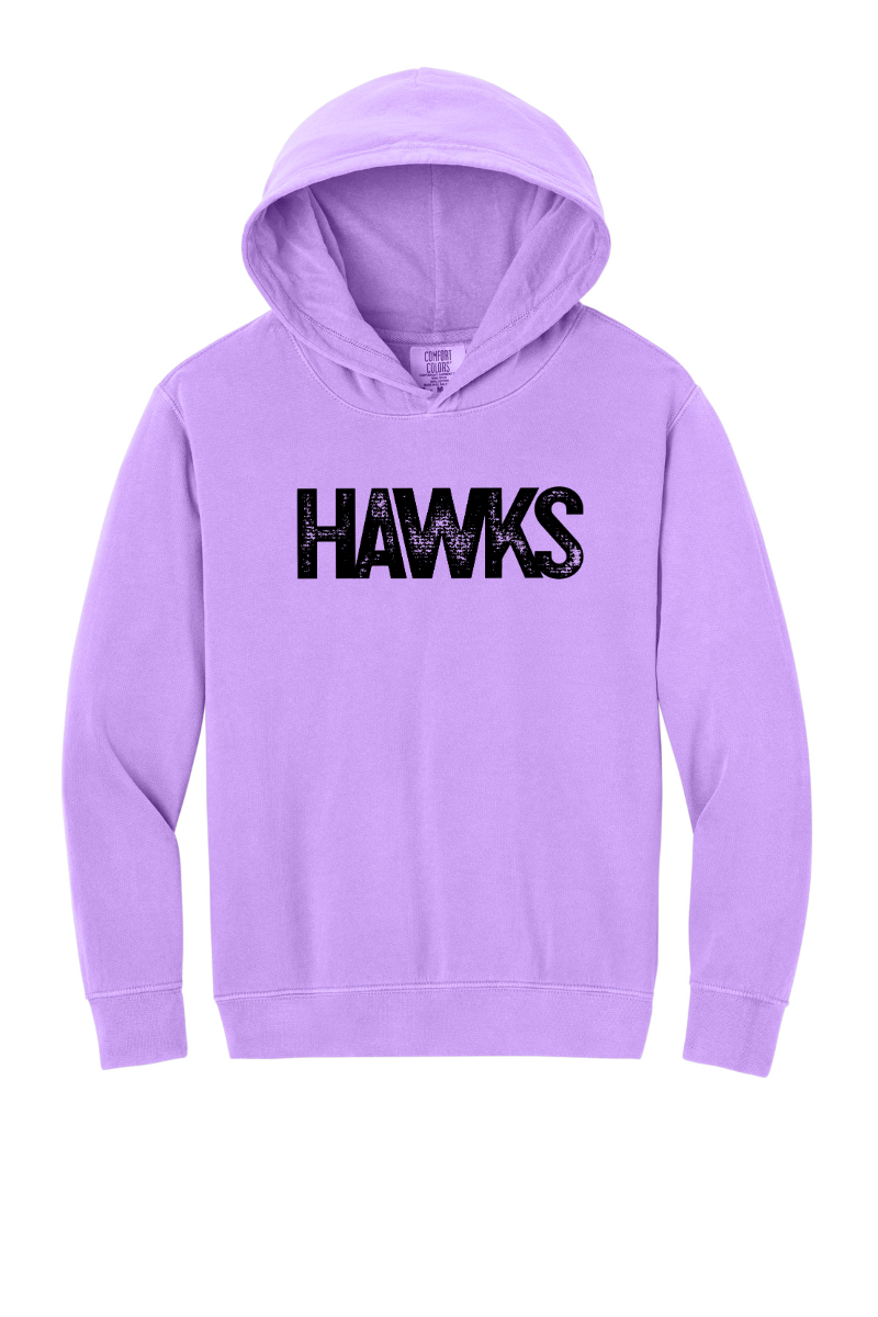 Distressed Comfort Colors Hoodie